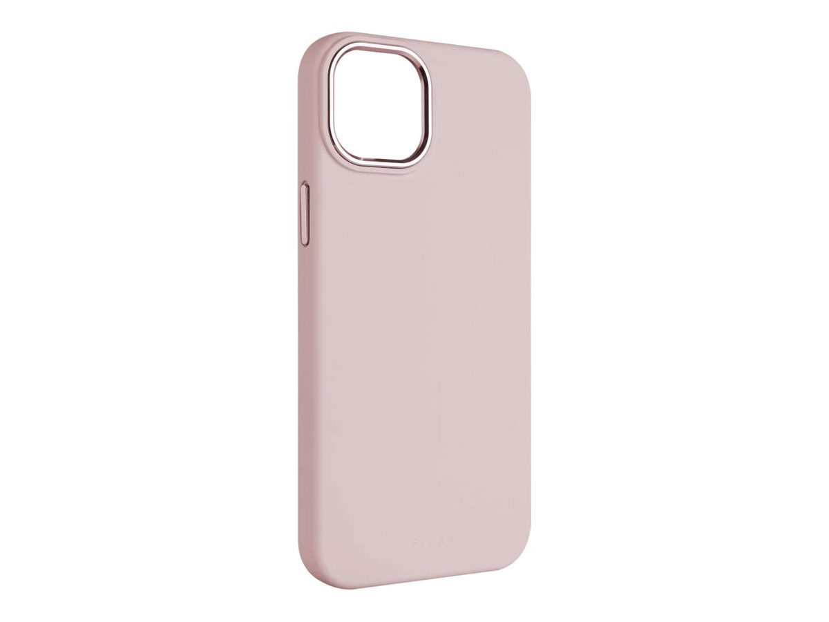 MagFlow, Back cover, Apple, iPhone 15 Pro, Liquid silicon, Pink