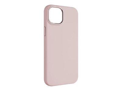 MagFlow, Back cover, Apple, iPhone 15 Pro, Liquid silicon, Pink