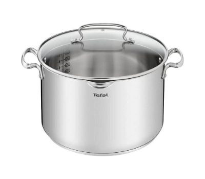 Pot, G7196455 Duetto+, Stainless steel, Dishwasher proof, Lid included