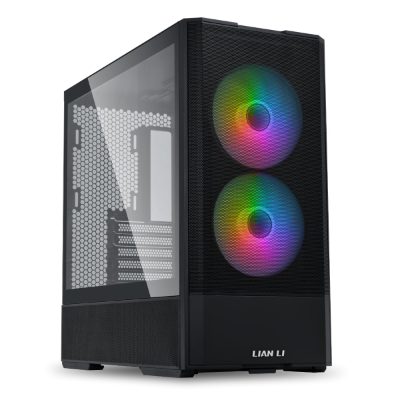 Case, LIAN LI, LANCOOL 207, MidiTower, Case product features Transparent panel, Not included, ATX, MicroATX, MiniITX, Colour Black, G99.LAN207RX.00