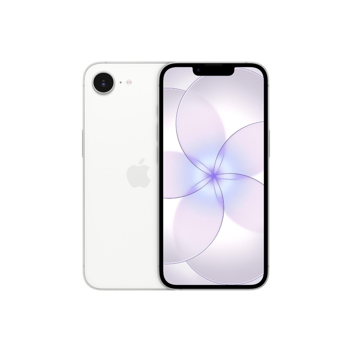 iPhone 17e, White, 6.1 ", 2532 x 1170 pixels, A19, Internal RAM 8 GB, 256 GB, Dual SIM, Nano SIM, 4G, 5G, Main camera resolution 48 MP, iOS, Secondary camera resolution 12 MP, 26