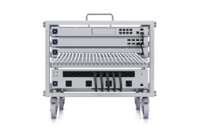 Ubiquiti U-Rack-6U-TL Toolless Mini Rack 6U 24-Port Blank Keystone Patch Panel, Ubiquiti
