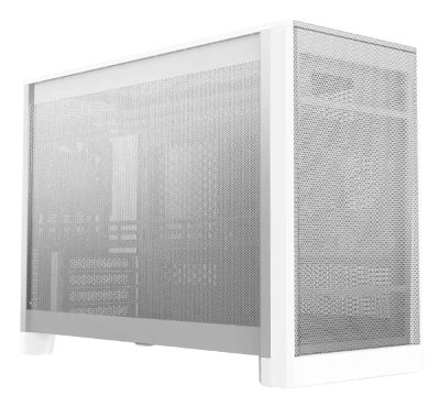 Case, MONTECH, micro ATX/Mini-ITX, White, Mini Tower, PC, Ten, TEN(W)