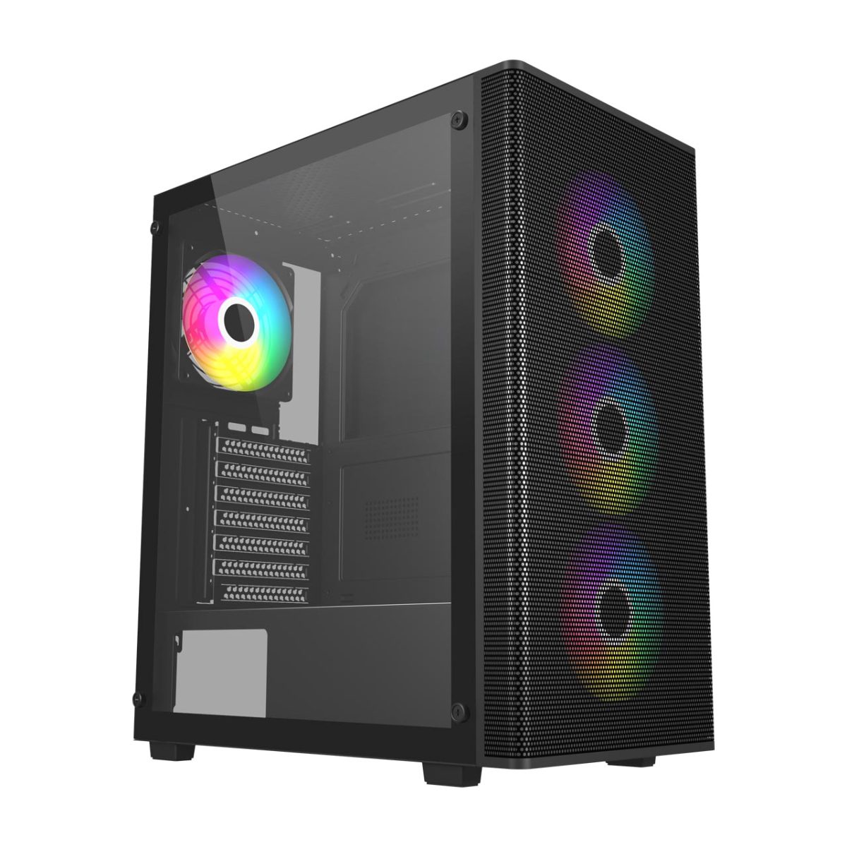 FSP Case, M220-BA, Black, Mid Tower