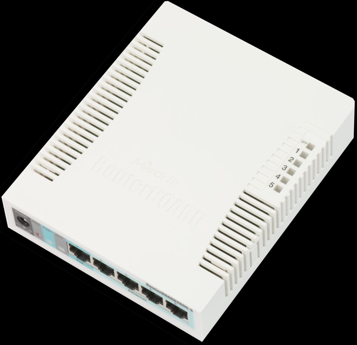 Switch, RB260GS, Web managed, Desktop, SFP ports quantity SFP ports quantity 1, Power over Ethernet (PoE) ports quantity 1, 12 month(s)