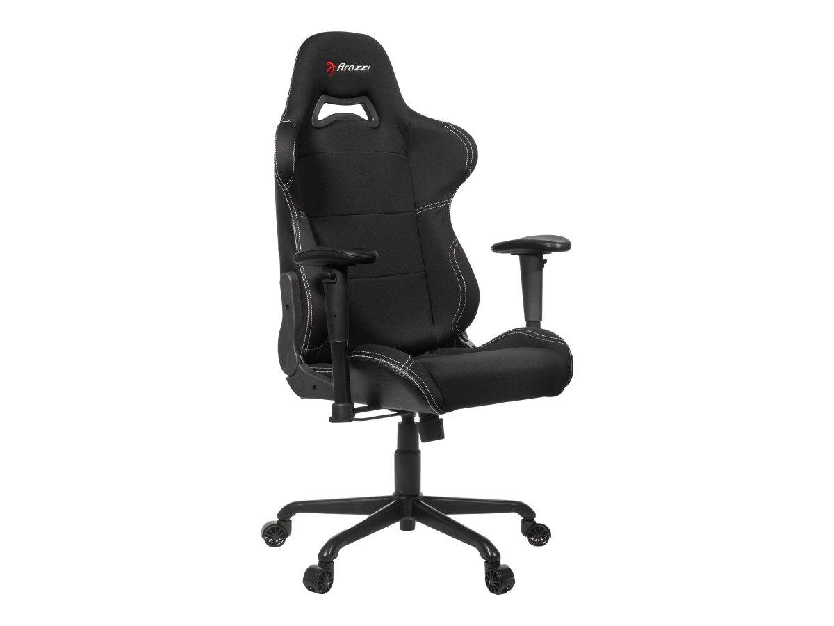 Arozzi Torretta Gaming Chair Black V2, Gaming chair, Fabric/PU leather, Black