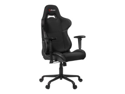 Arozzi Torretta Gaming Chair Black V2, Gaming chair, Fabric/PU leather, Black
