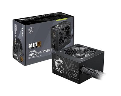 Power Supply, MSI, ATX, PC, 100 - 240 V, 650 W, MAGA650BNPCIE5II