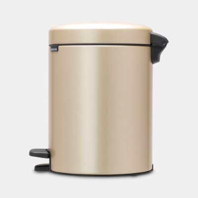 BRABANTIA atkritumu tvertne ar pedāli NewIcon, 5 l, Champagne