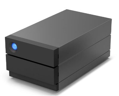 External HDD, LACIE, STHJ40000800, 40TB, USB 3.1, Drives 2, Black