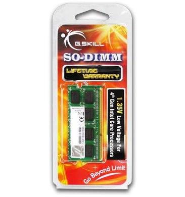 NB MEMORY 4GB PC12800 DDR3/SO F3-1600C11S-4GSL G.SKILL