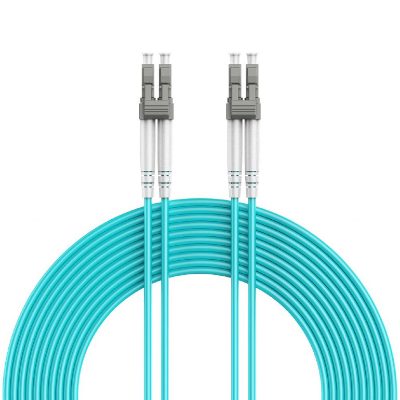 Multimode Duplex OM4 50/125 Fiber Optic Cable, 0.5 m, CFO-MDOM4-LC/LC-0.5M
