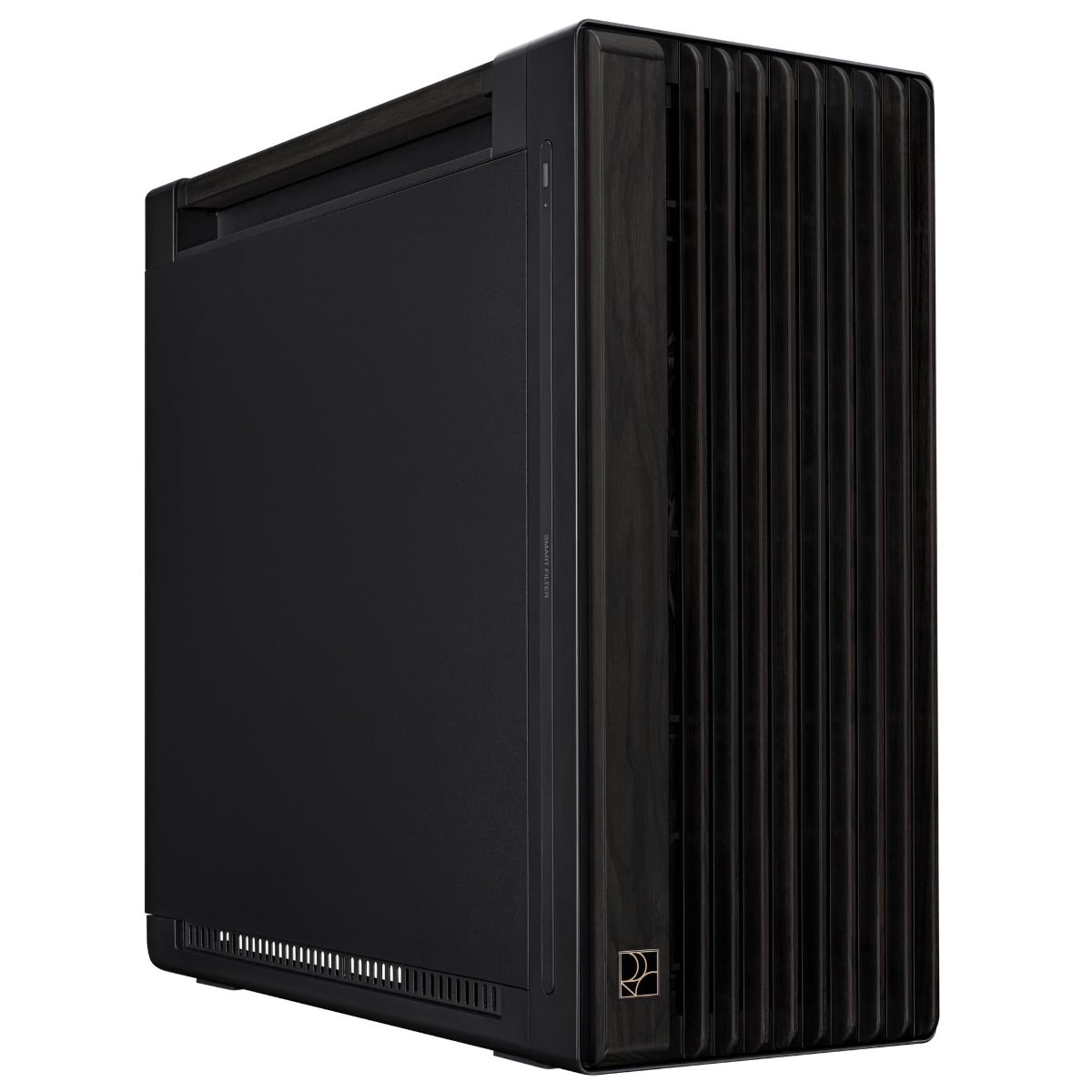 Case, ASUS, ProArt PA602 Wood Edition - Metal Panel, MidiTower, Case product features Fan control panel, Not included, Colour Black, PROARTPA602WOODMETAL