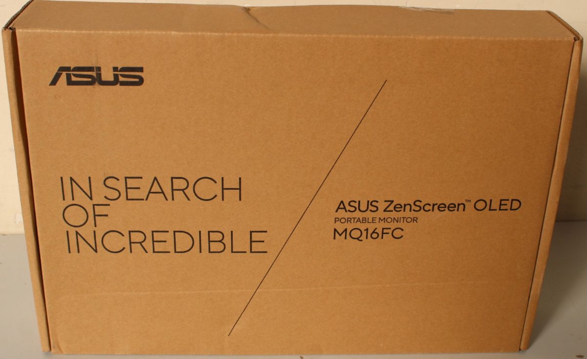 ASUS ZenScreen MQ16FC 16" 16:10/1920x1200/1ms, Asus SALE OUT., ZenScreen OLED MQ16FC, 16 ", OLED, WUXGA, 16:10, 60 Hz, 1 ms, 1920 x 1200 pixels, 300 cd/m², Warranty 23 month(s)