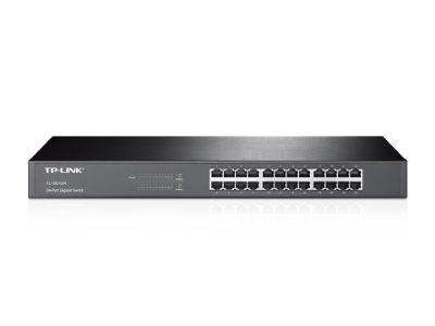 24-Port Gigabit Rackmount Switch, TL-SG1024, Unmanaged, Rackmountable