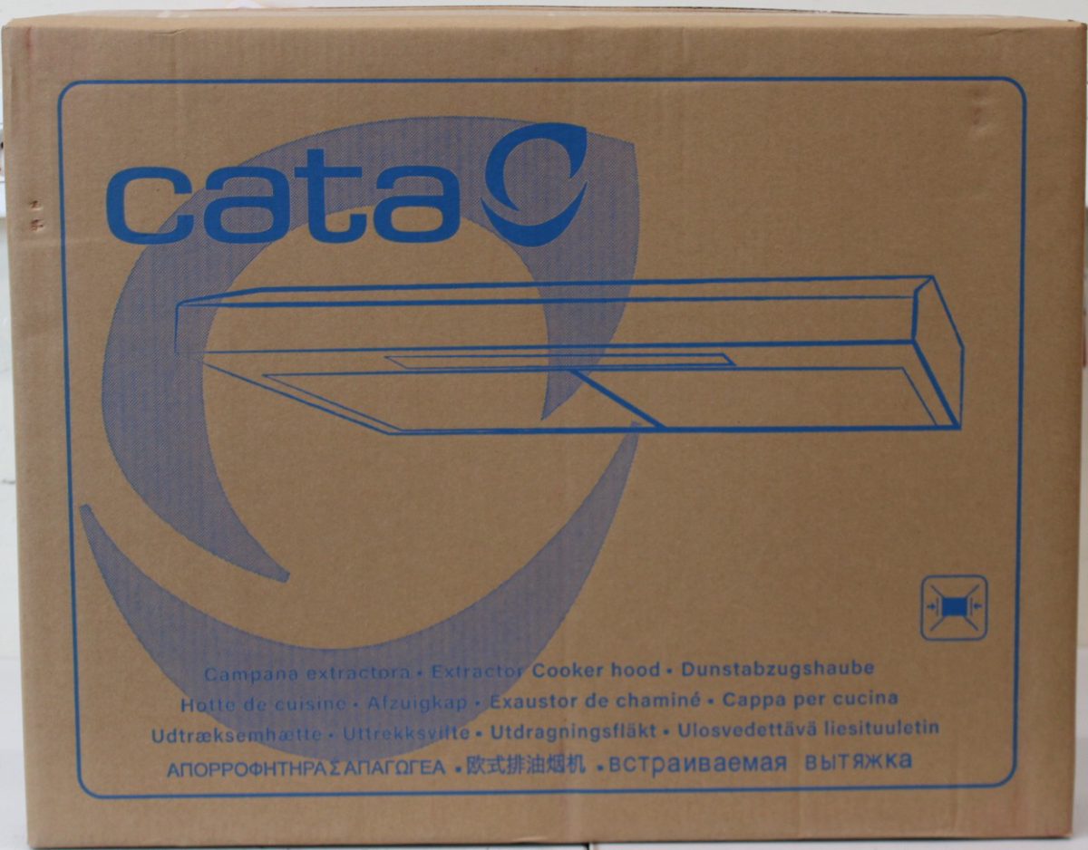 Cata Built-in Hood LFK 6001 X Width 60cm, Max 162 m³/h, LED, Stainless steel, SALE OUT. CATA Hood, LFK 6001 X, Conventional, Energy efficiency class B, Width 60 cm, 162 m³/h, Mechanical, LED, Stainless steel, DAMAGED PACKAGING, 24 month(s)