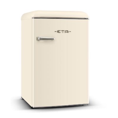 Refrigerator, ETA253590040E Storio retro, Energy efficiency class E, Free standing, Larder, Height 90 cm, Fridge net capacity 92 L, Freezer net capacity 18 L, 38 dB, Beige