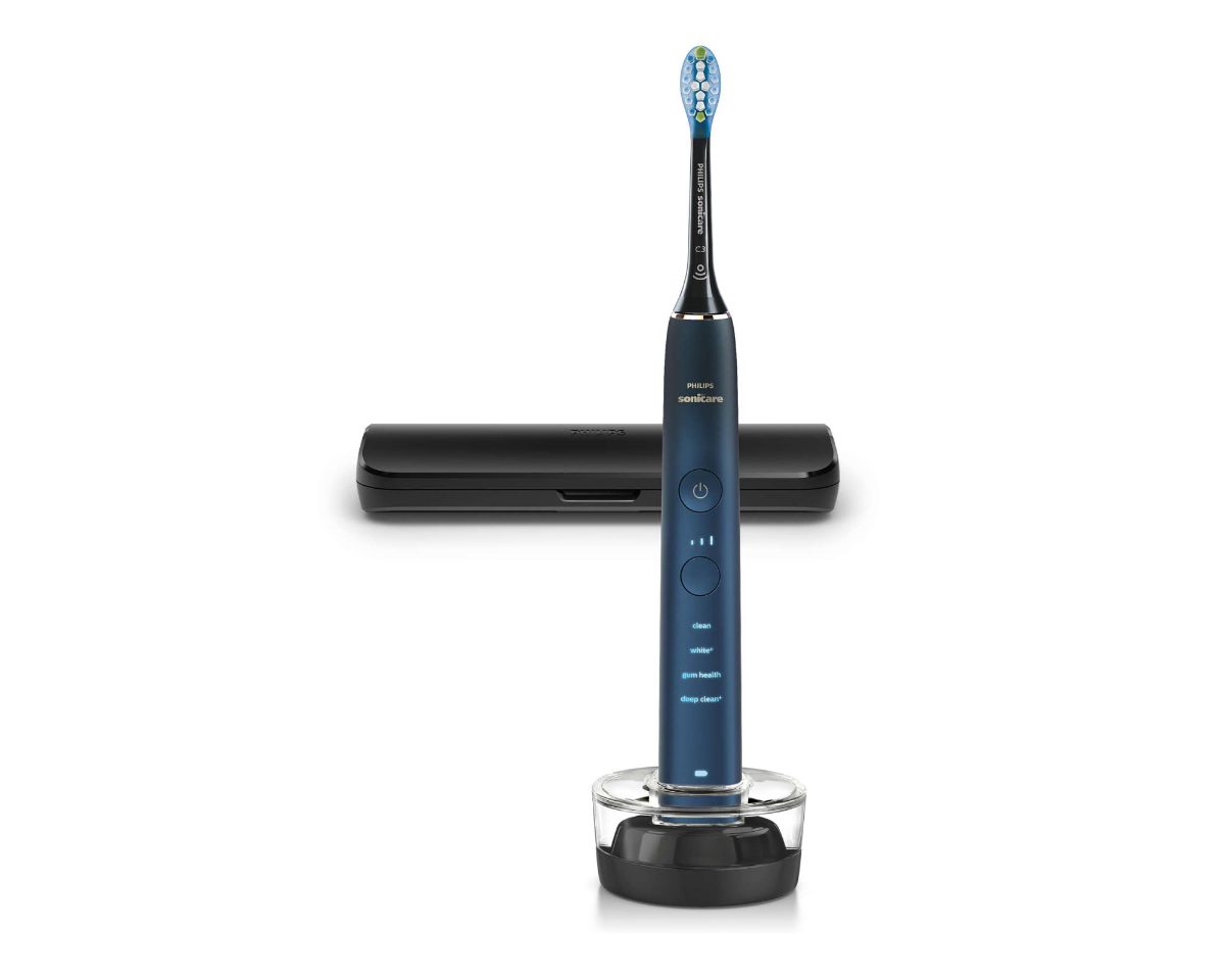 Sonicare zobu birste DiamondClean ar īpašu lietotni, zila