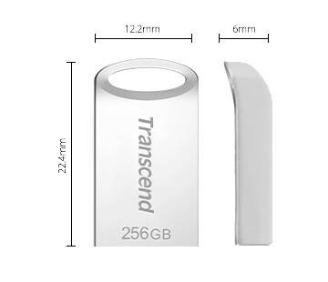 MEMORY DRIVE FLASH USB3.1/256GB TS256GJF710S TRANSCEND