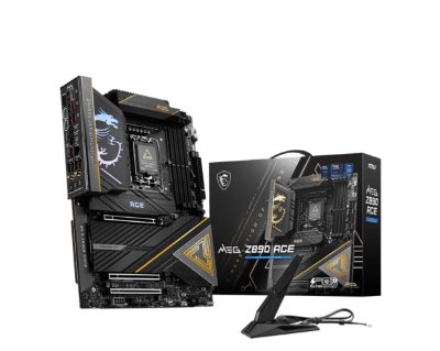 MSI MEG Z890 ACE, Processor family Intel, Processor socket LGA1851, Supported hard disk drive interfaces SATA, M.2, Number of SATA connectors 4