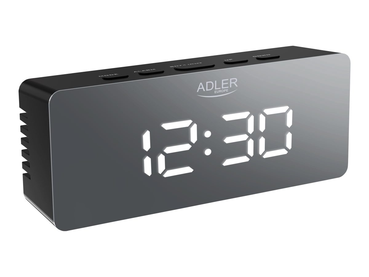 Alarm Clock, AD 1189B, Alarm function, Black