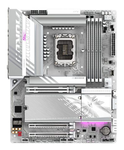 Gigabyte Z890 A ELITE WF7 ICE, Processor family Intel, Processor socket LGA1851, DDR5, Supported hard disk drive interfaces SATA, M.2, Number of SATA connectors 4