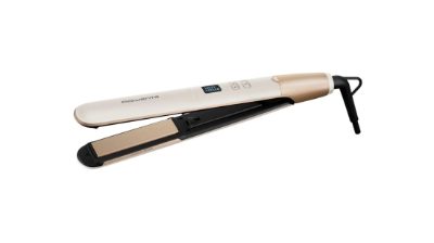 Rowenta Hair Straightener, SF4633F0 Express Shine, Ceramic heating system, Ionic function, Temperature (max) 210 °C, Number of heating levels 8, Beige