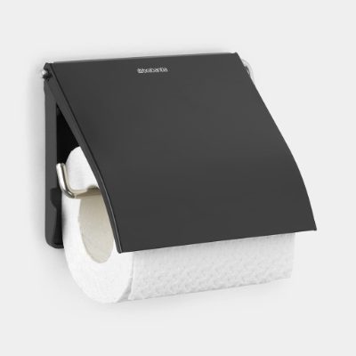 BRABANTIA tualetes papīra turētājs, Matt Black