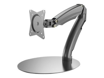Desk Mount, Universal LED/LCD Monitor Stand with Gas Spring, Tilt, swivel, height adjustment, rotate, Black