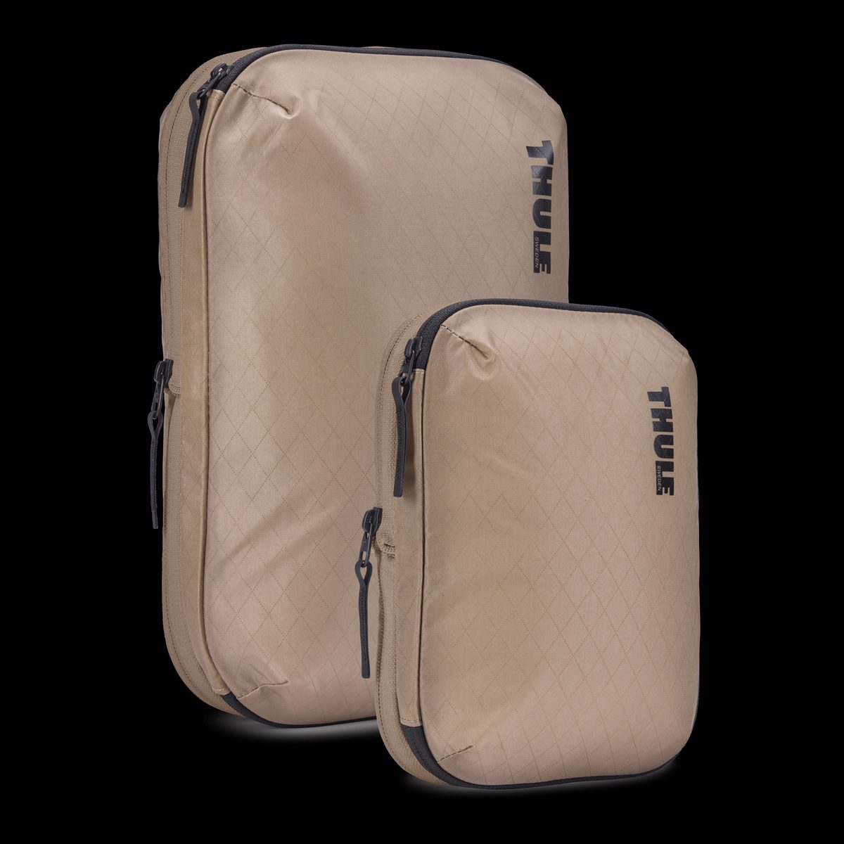 Compression Cube Set, Small/Medium, Packing Cube, Gentle Beige