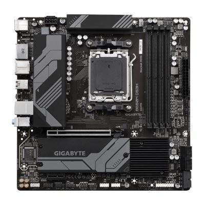 B650M DS3H 1.0 M/B, Processor family AMD, Processor socket AM5, DDR5 DIMM, Memory slots 4, Supported hard disk drive interfaces 	SATA, M.2, Number of SATA connectors 4, Chipset B650, Micro ATX