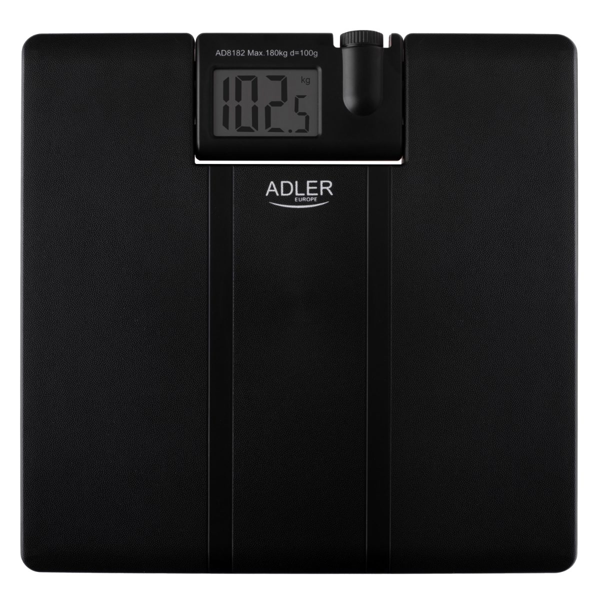 Bathroom Scale with Projector, AD 8182, Maximum weight (capacity) 180 kg, Accuracy 100 g, Black