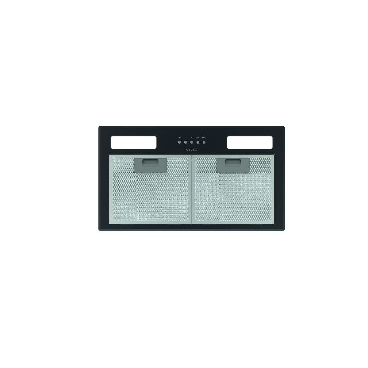 Hood, GT-PLUS 45 BK /M, Canopy, Energy efficiency class C, Width 60 cm, 645 m³/h, Mechanical control, LED, Black
