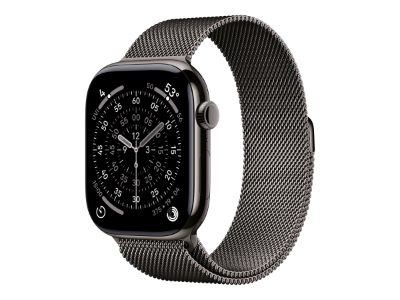 Apple Watch Series 11, GPS (satellite), Retina LTPO3 OLED, Slate Titanium