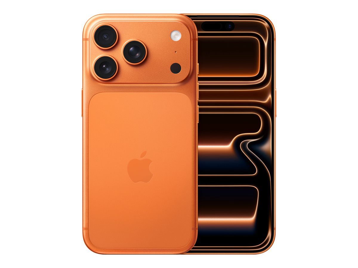 iPhone 17 Pro, Cosmic Orange, 6.3 ", 2622 x 1206 pixels, OLED, A19 Pro, Internal RAM 12 GB, 1024 GB, Dual SIM, Nano SIM, 5G, Main camera resolution 48 MP, iOS 26, Secondary camera resolution 48 MP
