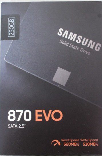 Samsung SSD 870 EVO 500GB SATA III 2.5 inch, SALE OUT., Samsung SSD, 870 EVO, 500 GB, SSD form factor 2.5", Solid-state drive interface SATA III, Read speed 560 MB/s, Write speed 530 MB/s