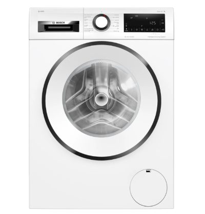 Washing Machine, WGG244FNSN, Energy efficiency class A, Front loading, Washing capacity 9 kg, 1400 RPM, Depth 64 cm, Width 60 cm, Display, LED, White
