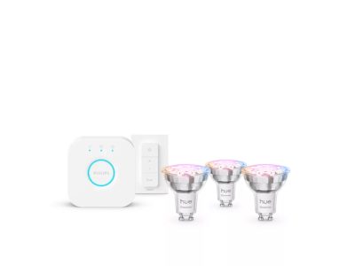 Philips Hue E WCA 345 GU10 3kit SW EU, GU10, 4.7 W, 16 million colors, White and colored light