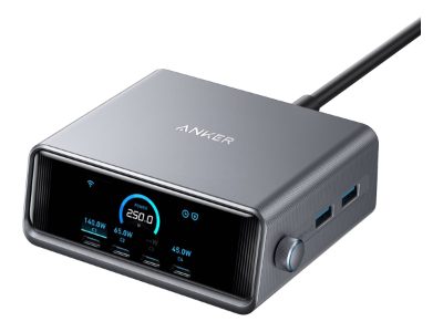 Anker Prime Charger (250W, 6 Ports, GaNPrime), A2345341