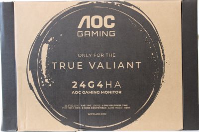 AOC 24G4HA 23,8“ 1920x1080/16:9/300 cd/m²/1 ms/HDMI, DisplayPort, Headphone out, SALEOUT. 24G4HA, 24 ", Fast IPS, FHD, 16:9, 200 Hz, 0.5 ms, 1920 x 1080 pixels, 300 cd/m², HDMI ports quantity 2, Black, Red, Warranty 36 month(s)