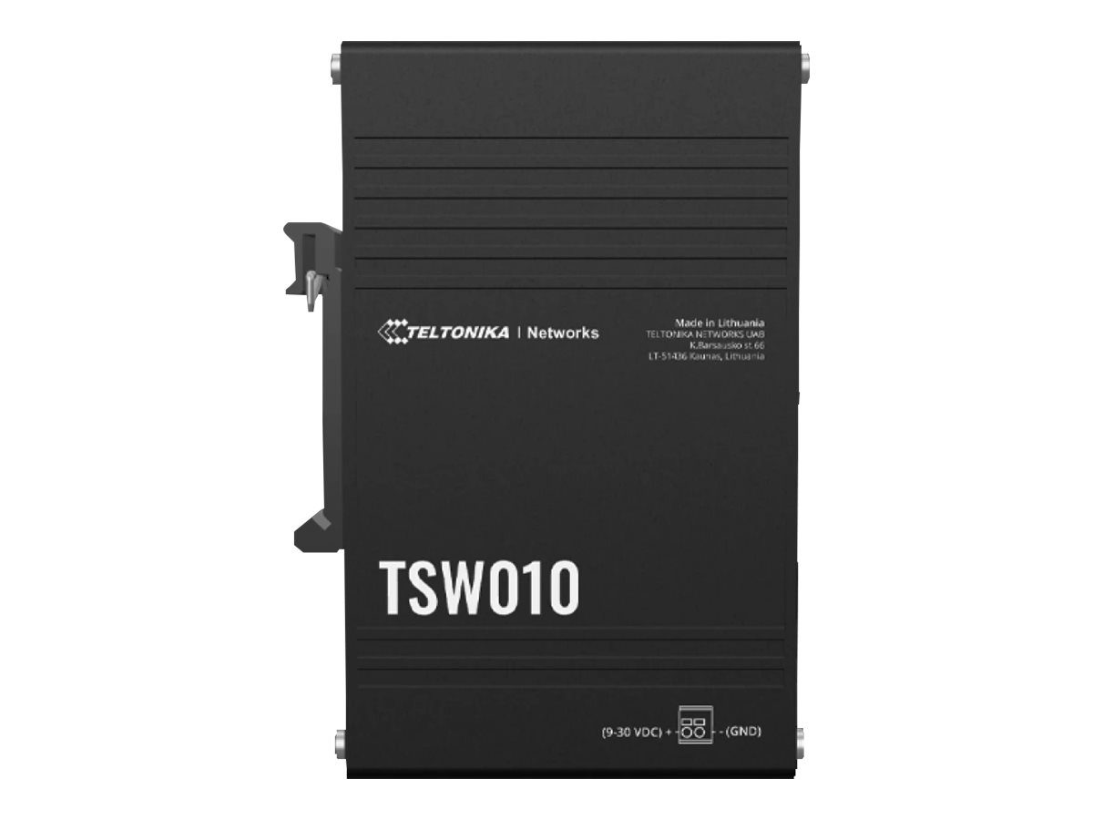Ethernet Switch, TSW010, Unmanaged, Wall-mountable, 10/100 Mbps (RJ-45) ports quantity 5