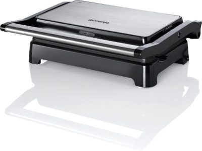 Mini Grill, SM701SB, Table, 700 W, Stainless steel/Black