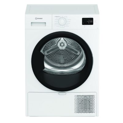 INDESIT Dryer Machine, C YD 92D WB EE, Energy efficiency class E, Front loading, 9 kg, Digital, Depth 60.7 cm, White