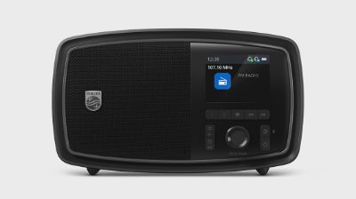 PHILIPSP Century portatīvais radio, melns