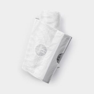 BRABANTIA maisiņi H 50-60L (iepak. 40gab.), balts