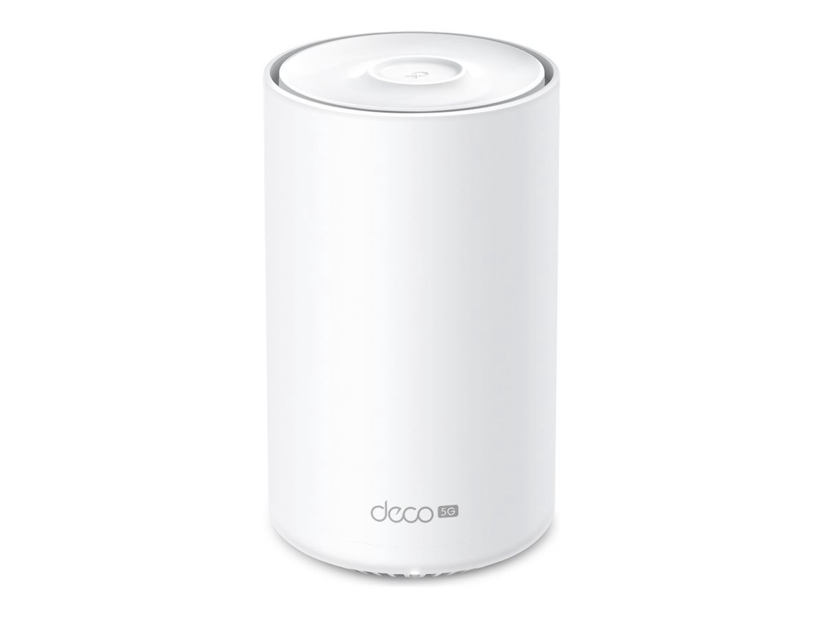 TP-LINK Deco X10-5G (1-pack), 5G AX1500 Whole Home Mesh WiFi 6 Gateway, 802.11ax, 1201 Mbit/s, Ethernet LAN (RJ-45) ports 3, 10/100/1000 Mbit/s, Mesh Support Yes, 5G, MU-MiMO Yes