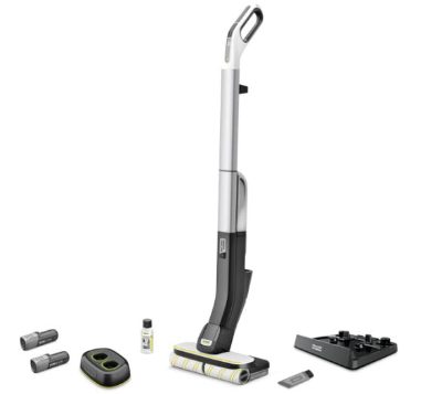 Vacuum Cleaner, KARCHER, dry&wet, Stick vacuum, Grey/Black, Bagless, Battery, 1.056-400.0