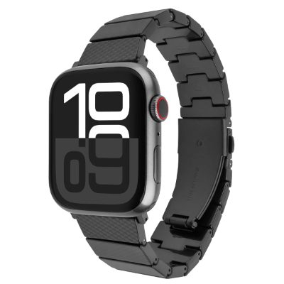 Resin Strap pro for Apple Watch 38/40/41mm, Carbon Black, Epoxy Resin