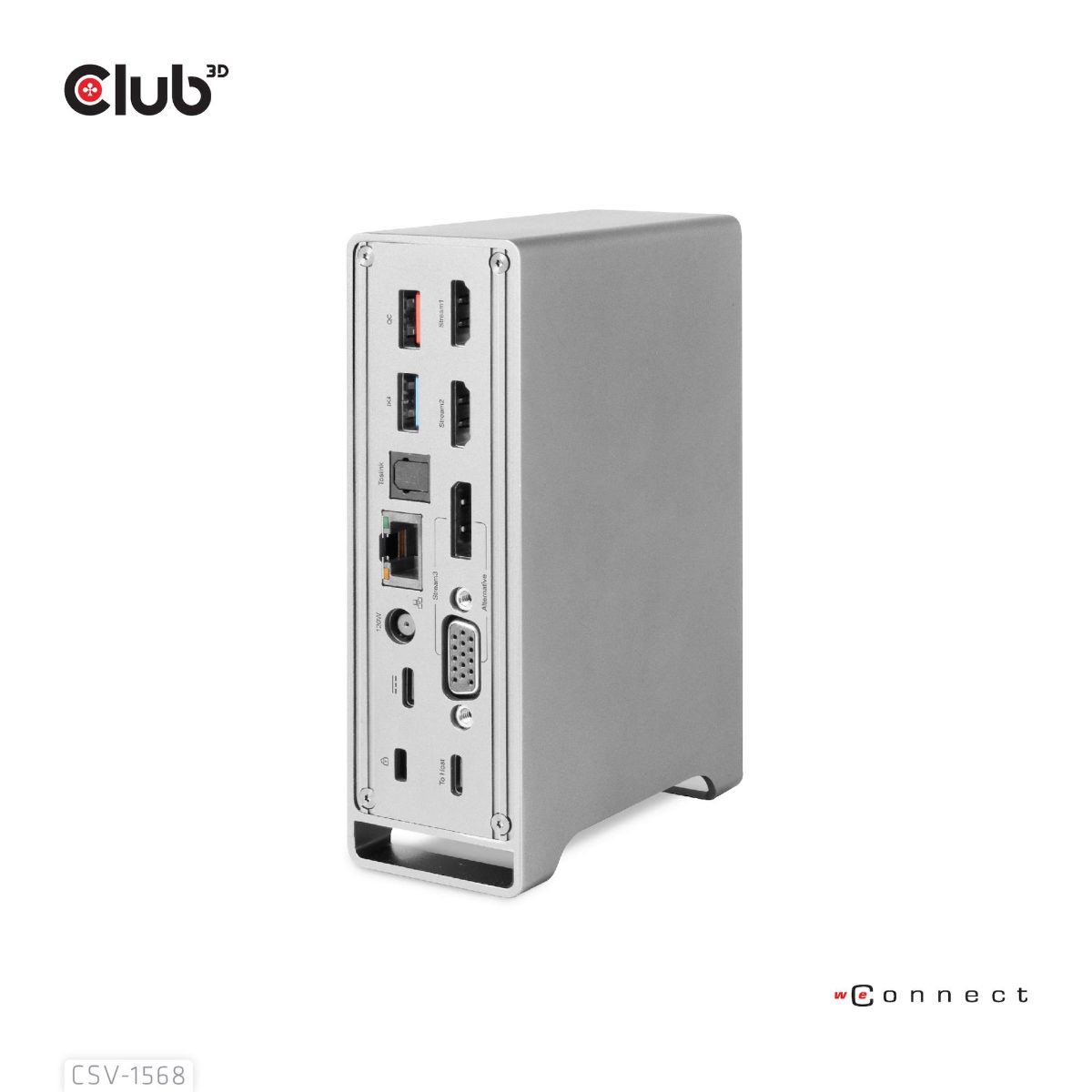 NB ACC DOCKING STATION/USB-C 120W CSV-1568 CLUB3D