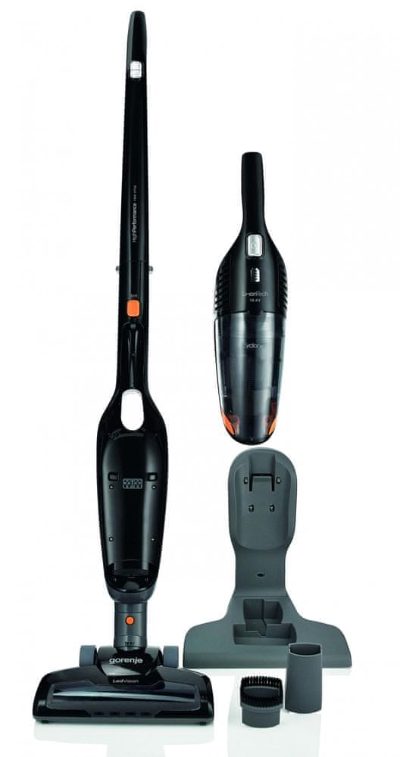 Vacuum cleaner, SVC144FBK, Handstick 2in1, Handstick, - W, 14.4 V, Operating time (max) 38 min, Black, Warranty 24 month(s), Battery warranty 24 month(s)